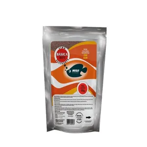 Ração Básica para Peixes Ornamentais Bits Alho Fina Mega Food 50g
