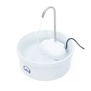 Fonte Bebedouro e Purificador Aqua Porcelain Amicus Bivolt Branca Único