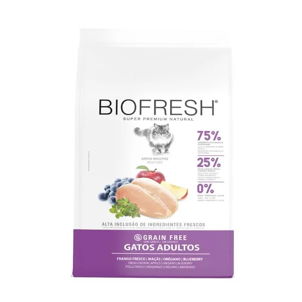 Ração Biofresh Gatos Adultos Frango 1,5 kg