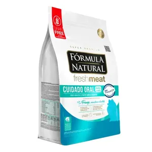 Ração Fórmula Natural Fresh Meat Cuidado Oral Cães Adultos Portes Mini e Pequeno Frango 1 kg
