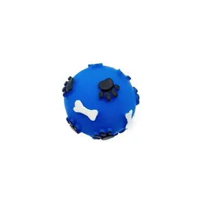 Bolinha Baby Vinil Animania Azul Único