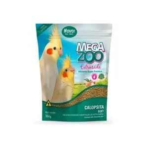 Ração Extrusada Megazoo Soft para Calopsita 350 g
