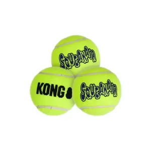 Bola de Tênis Squeakair Kong para Cães PP