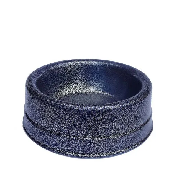 Comedouro Alumínio Pesado Royale Azul P