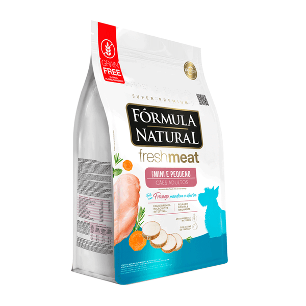 Ração Fórmula Natural Fresh Meat Cães Adultos Mini e Pequeno Frango 2,5 kg