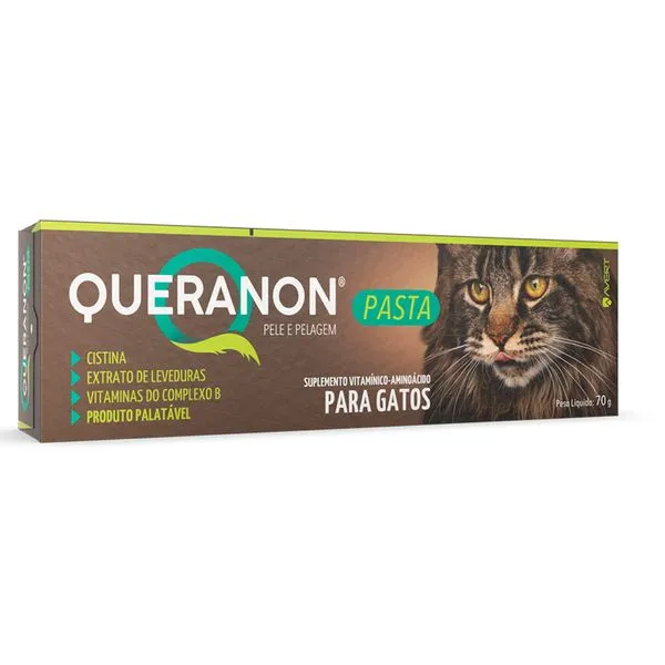 Queranon Pasta Suplemento Alimentar para Gatos 70 g