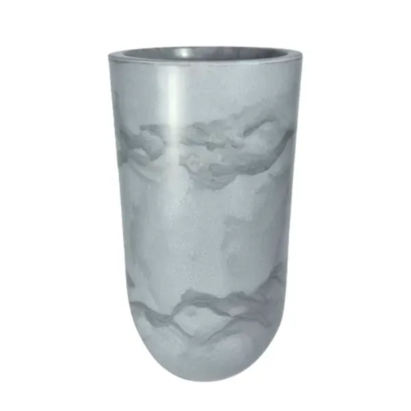 Vaso Sintra Branco Carrara Vasos Vogue N° 02