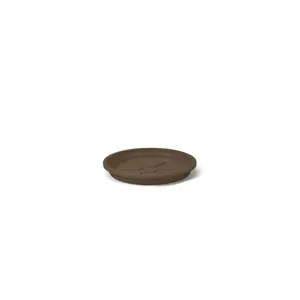 Prato Redondo Aquarela Nutriplan Marrom Avelã 0,5cm