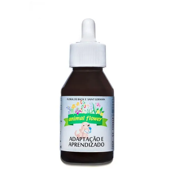 Floral Vet Gotas Adaptação e Aprendizado Animal Flower 100ml