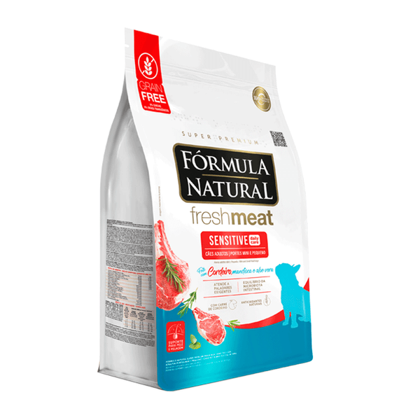 Ração Fórmula Natural Fresh Meat Sensitive Cães Adultos Portes Mini e Pequeno 2,5 kg