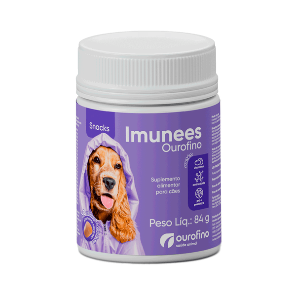 Suplemento Alimentar Imuness Snacks Ourofino 30 tabletes