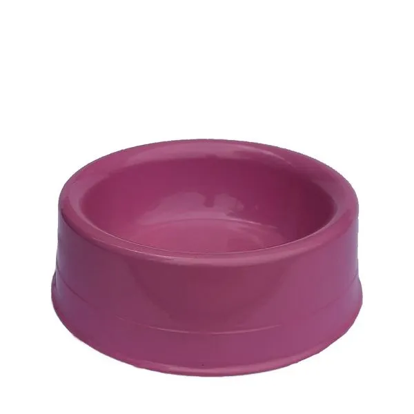 Comedouro Alumínio Pesado Royale Rosa P