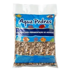 Cascalho de Rio para Aquário Aqua Pedras N° 3 10 kg