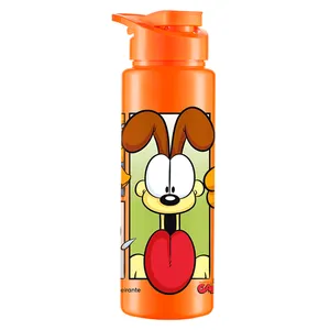 Squeeze Turma do Garfield Bandeirante Laranja 750ml