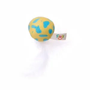 Brinquedo Pelúcia Bola com Catnip Flicks Único