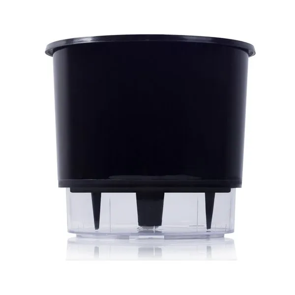 Vaso Autoirrigável Preto Vasos Raiz N°04