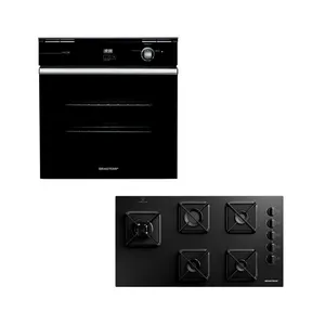 Combo Cooktop e Forno de Embutir Brastemp (BDS85AE e BOA84AE) - BDS8_BOA8_CJ 220V