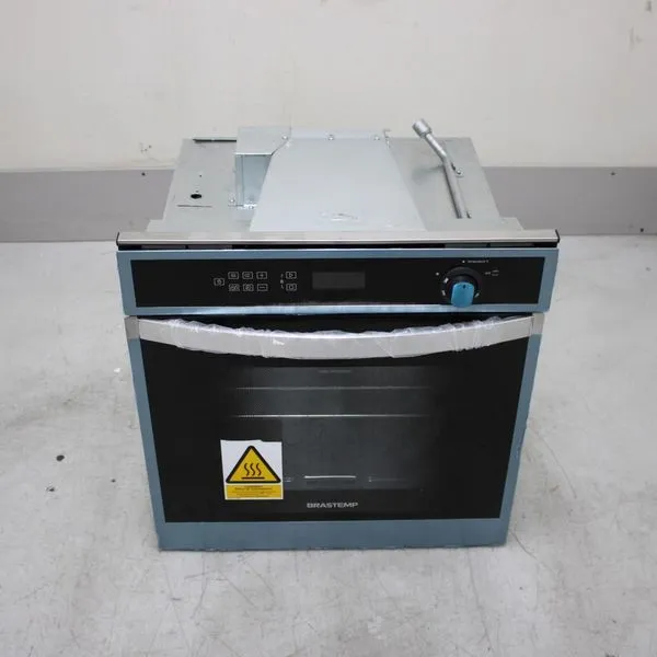 Forno de Embutir a Gás Brastemp 78 Litros Cor Inox com Convecção e Termômetro Meat Control - BOH84ARRS2_WOTIMO_CE6635859 220V