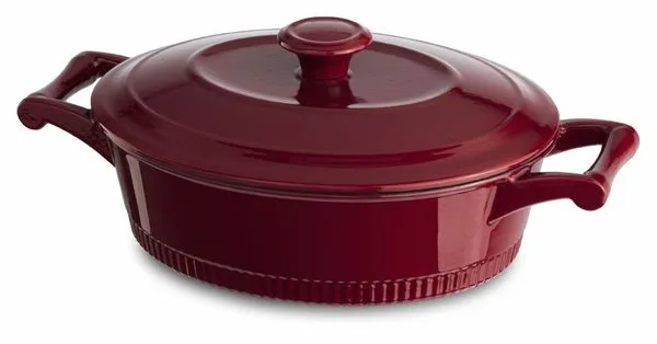 Caçarola ferro fundido Tradicional - 2,8L Empire Red KitchenAid KitchenAid