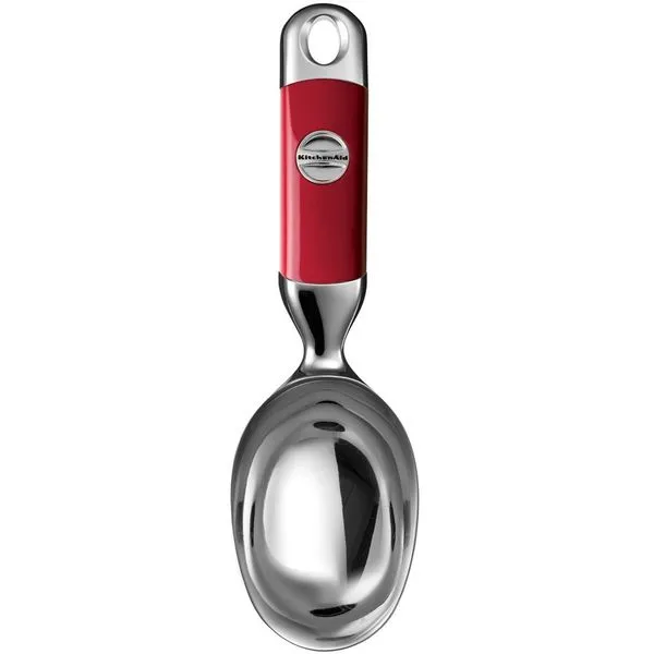 Colher Grande para Sorvete Vermelha KitchenAid Vermelho
