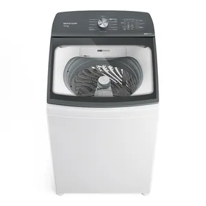 Lavadora de Roupas Brastemp 12Kg Água quente Ciclo Tira Manchas Pro Smart Sensor Branca BWR12BB 220V