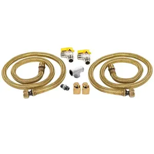 Kit Gás Encanado para Instalação Dupla de Cooktop e Forno - CJ-W10866791 2GN
