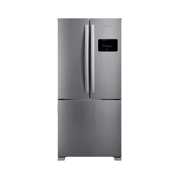Geladeira French Door 3 Portas Inox Design e Tecnologia Premium Brastemp - BRO85MK 220V
