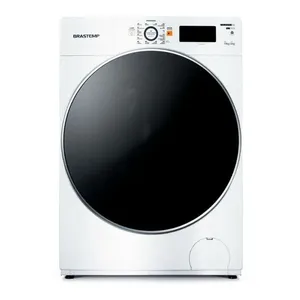Lava e Seca Brastemp 10,1Kg/6Kg Branca Água Quente com Ciclo Tira Manchas Pro e Ciclo 1h Pronto para Vestir - BNQ10AB 220V