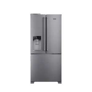 Refrigerador French Door Brastemp de 03 Portas Frost Free com 544 Litros Gourmand Inox - BRH86MR