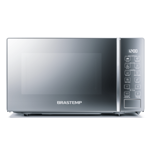 Micro-ondas Brastemp 20 Litros, Auto Clean, Inox - BMS20AR 110V
