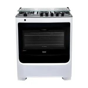 Fogão de Piso Consul 5 Bocas Branco com Acendimento Automático e Botões Removíveis - CFS5NAB BIVOLT