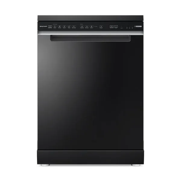 Lava-louças Brastemp 15 Serviços Preta com Smart Sensor - BLF61AE 220V
