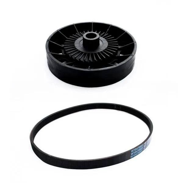 Kit Polia Poli V e Correia para Máquina de Lavar - CJ-W10606115_2 CJ-W10606115_2