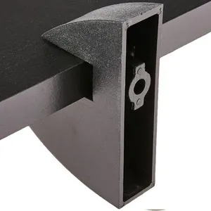 Prateleira Em Mdp Com Suporte 25x40cm Preto - Clip-2540-uv-pr Preto - Multivisão