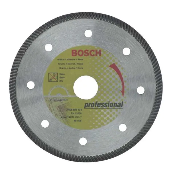 Disco de corte diamantado 125 mm x 20 mm x 8 mm Expert Turbo - BOSCH