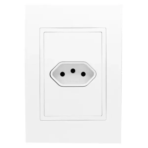 Conjunto Tomada 4x2 20A Horizontal - RVB-1000/30 - RAVENNA