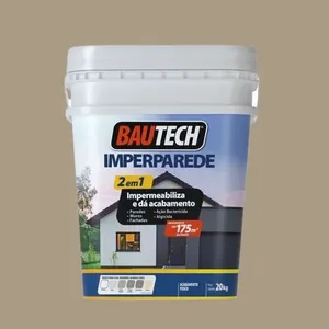 Tinta Acrílica Fosco Imperparede 20Kg Bautech Tinta Acrílica Fosco Imperparede Concreto 20Kg Bautech