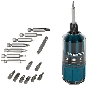 Jogo De Chaves Com Kit Bits 18 Peças - B-28896 - Makita