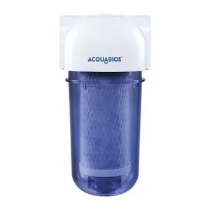 Filtro Ponto De Uso 7" Transparente Carbon Block - 1000-0028 - ACQUABIOS
