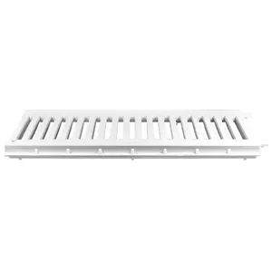 Grelha Reforçada Branca Com Porta-grelha 10 X 50 Cm - 1700 - Estrela