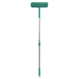 Mop Limpa Vidros FlashLimp com Cabo Telescópico Verde Esmeralda