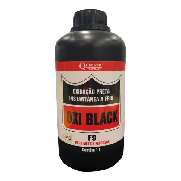 Oxi Black F9 Oxidação à Frio 1 Litro Quimatic Ca1