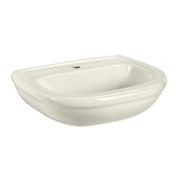 Lavatório para Coluna Louça Sabatini IL5 53x44cm Icasa Lavatório Louça para Coluna Sabatini IL5-05 53x43cm Palha