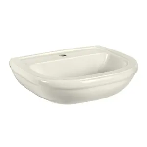 Lavatório para Coluna Louça Sabatini IL5 53x44cm Icasa Lavatório Louça para Coluna Sabatini IL5-05 53x43cm Palha