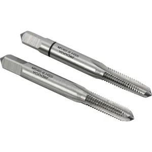 Macho Manual Aço Rápido MA 5x0,80mm DIN 352 com 2 Peças - VONDER
