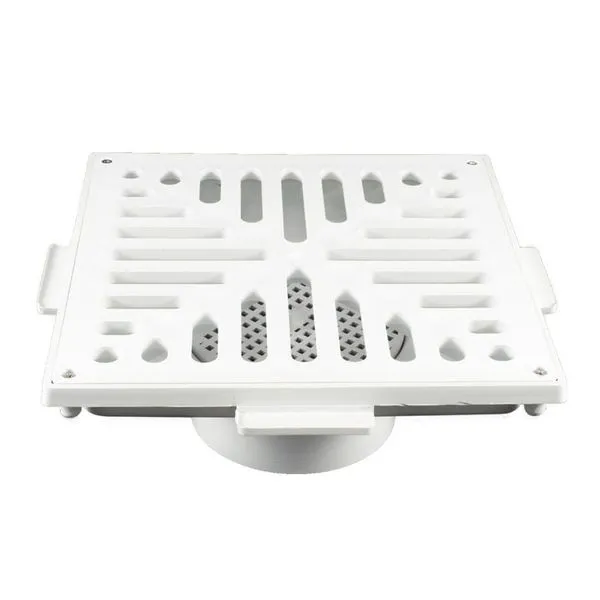 Caixa Coletora Com Grelha Branca 20 X 20 Cm - 1328 - Estrela
