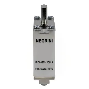 Fusível Nh00 63a X 500 Volts - Nh-00c-63-500 - Negrini