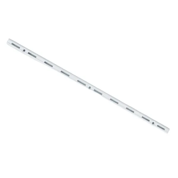 Trilho para Prateleira Simples Encaixe Fico Trilho para Prateleira Simples Encaixe 200cm Branco