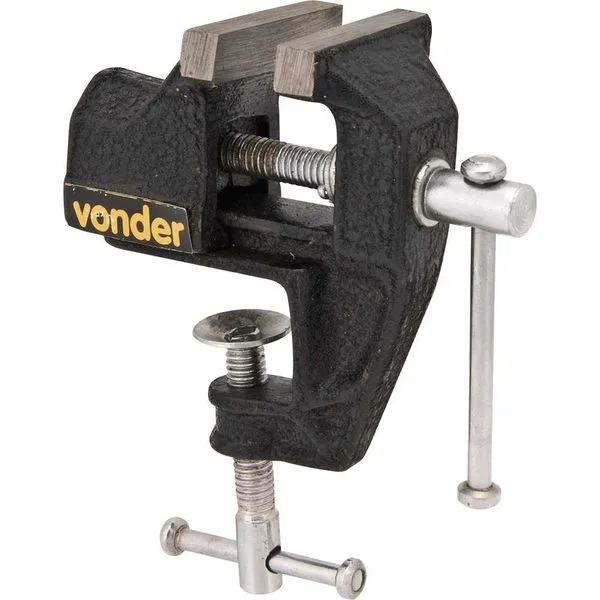 Torno de Bancada Tipo Mini 1.1/2" Abertura 25mm Ferro Fundido - VONDER