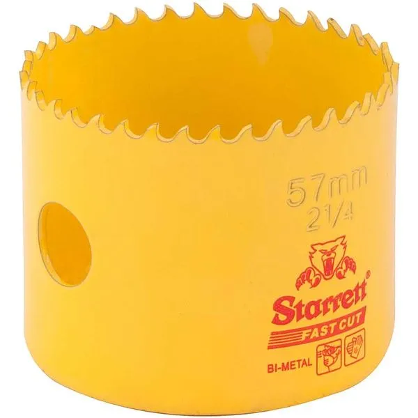 Serra Copo 57mm Aço Rápido Bimetal - Starrett